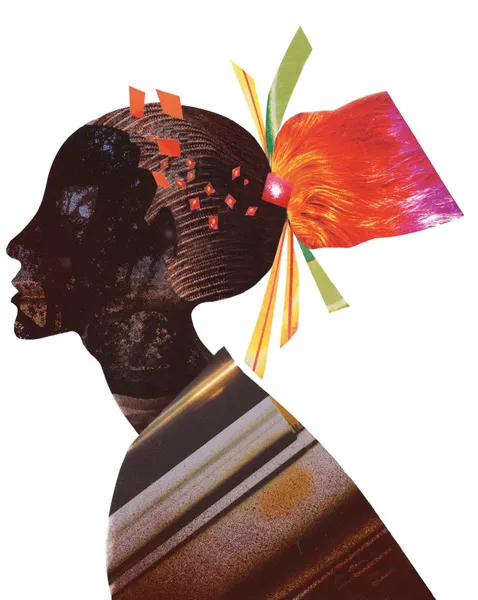 Cheveux rouges, illustration de Jean-Marie Munier